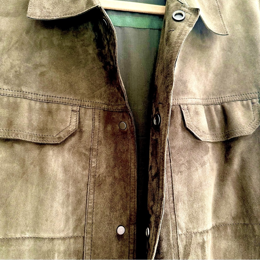 Designer Suede Jacket - Picture 6 of 14